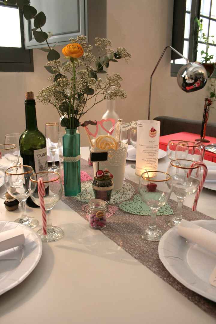 Nouvelle déco de table