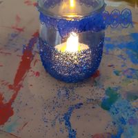 moitié paillette et ruabn dentelle noeuds bleu roi