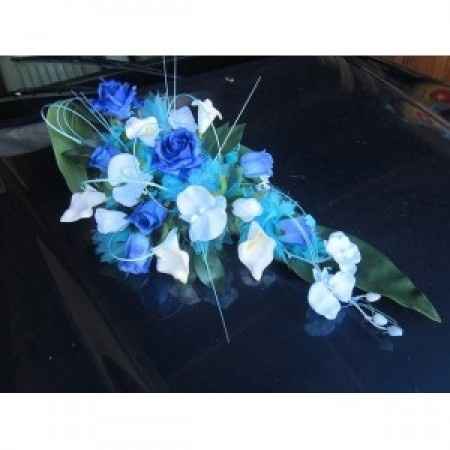 déco florale voiture des mariées. Besoin de votre avis????