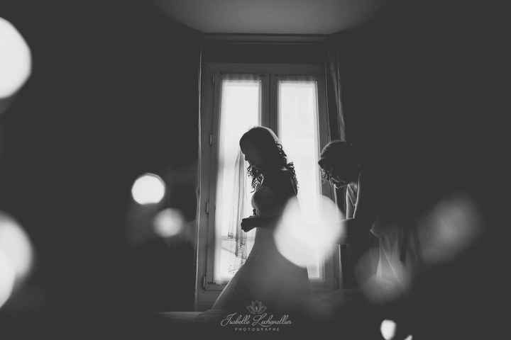 La mariée en préparation Eglise
