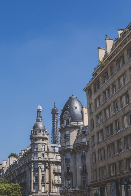 Paris XVI, lieu de notre mariage et de notre hôtel