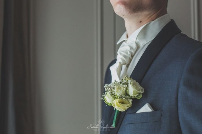 La boutonnière du marié