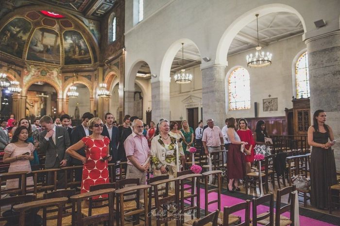 L'attente de l'arrivée de la mariée