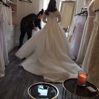 Coiffure avec robe sirène - 2