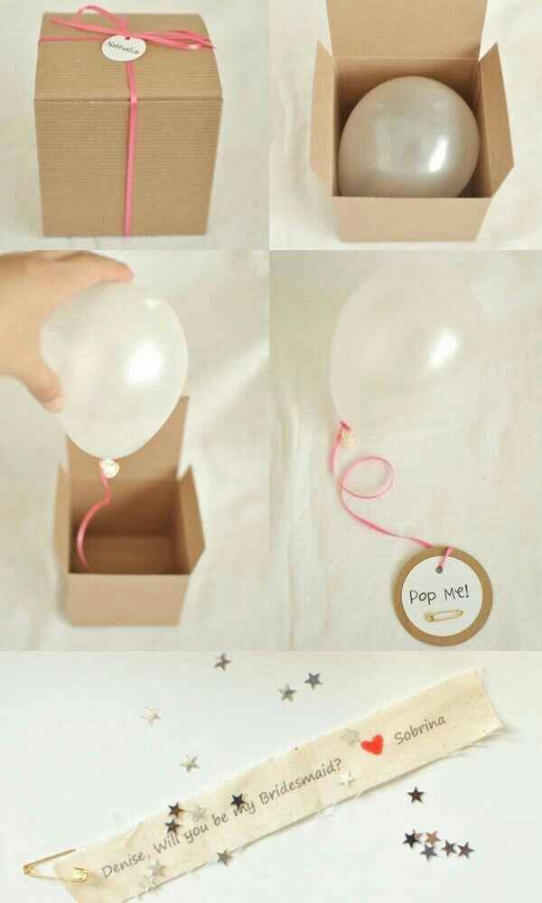 Diy pour les temoins - 1