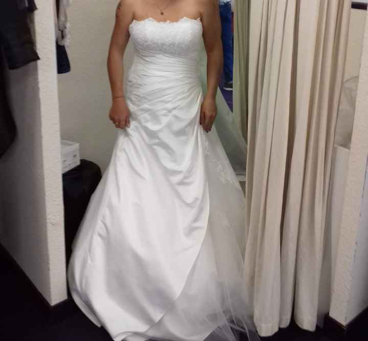 Enfin trouvée the robe! - 1
