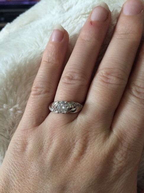 Enfin fiancée !!! - 1