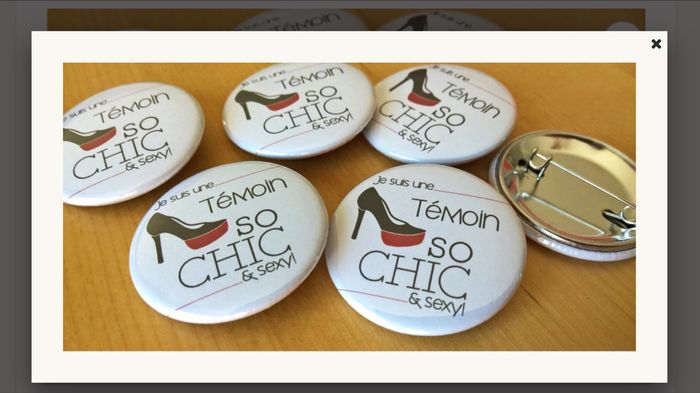 Badges témoins - 2