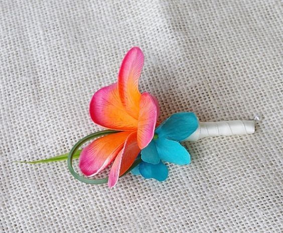 boutonniere assorti au bouquet 1