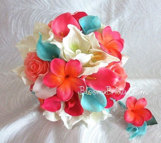 bouquet 2 avec boutonnière assortie