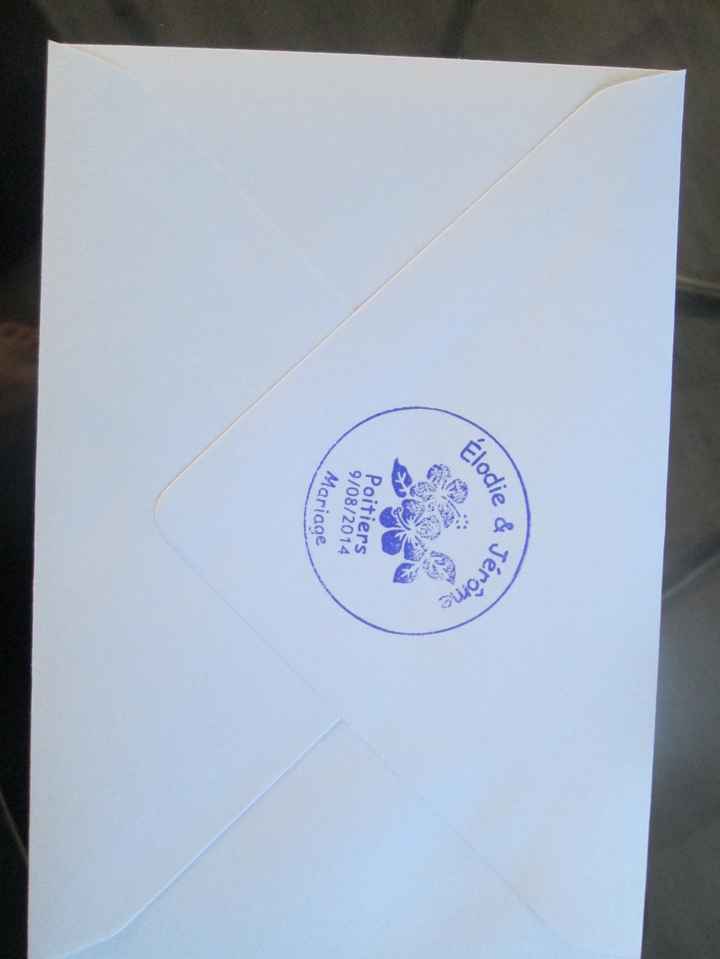 Dos de nos enveloppes