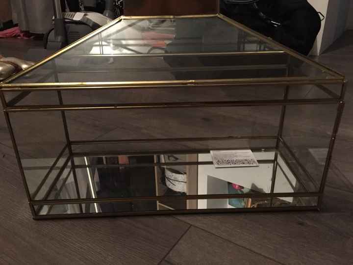 Achat de l'urne + résultat final de la décoration du menu - 1