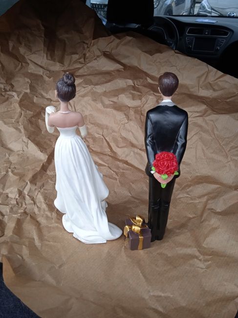 Figurine ou sujet de mariage pour pièce montée 6