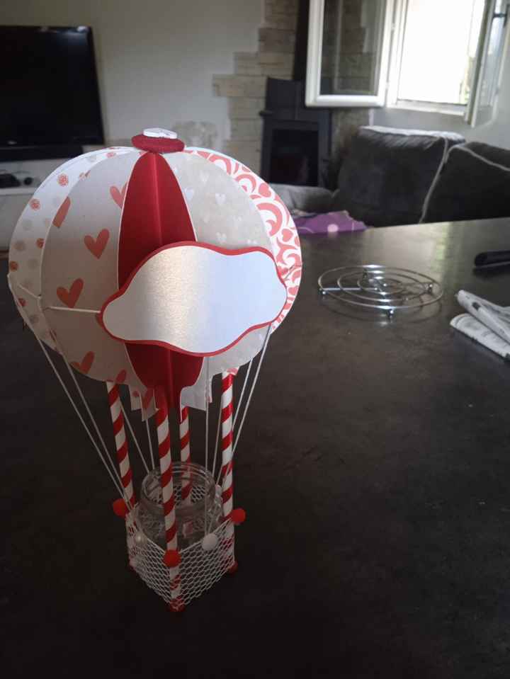 Mon centre de table montgolfière - 3
