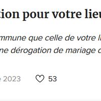 Impossible de se marier dans la mairie de notre choix - 3