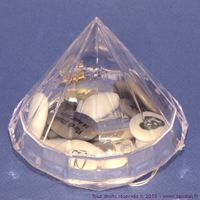 Coup de coeur contenant à dragées