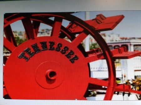 roue de notre bateau