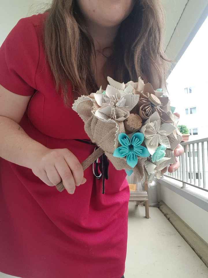 Mon bouquet en papier - 1