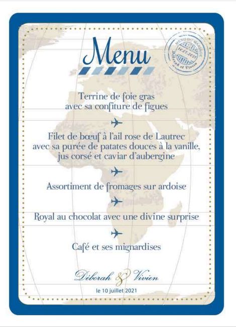 Nombres de menus par table - 1