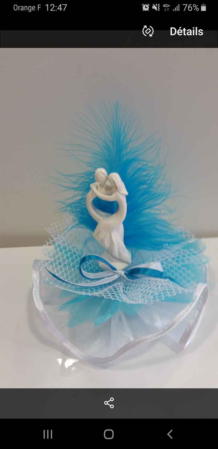 Figurine pièce montée - 1