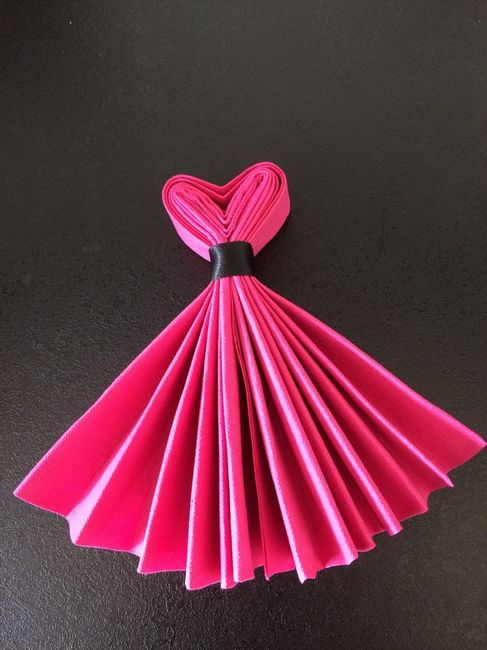 Pliage serviette femme