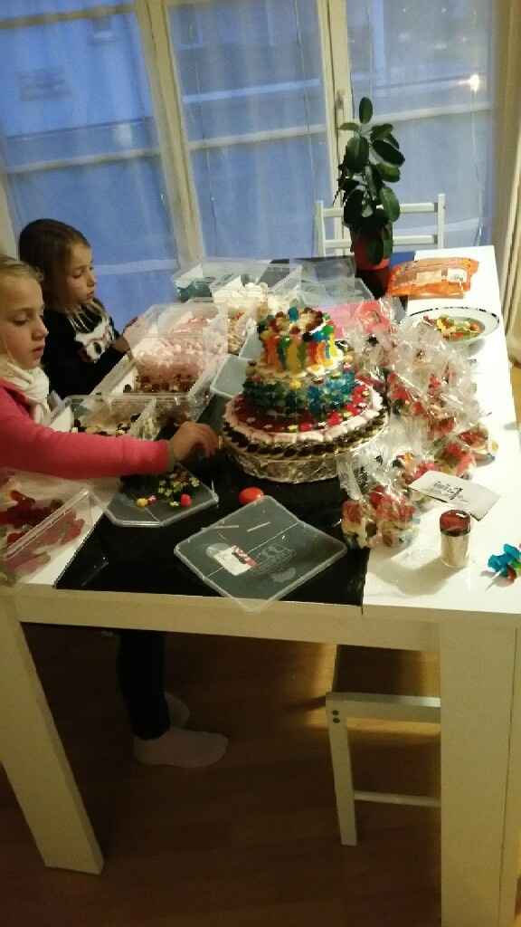 Activité du jour gateau de bonbons - 2