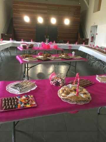 Ma deco de salle de mariage pour mon goûter d honneur - 2