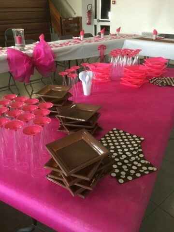 Ma deco de salle de mariage pour mon goûter d honneur - 3