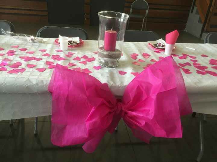 Ma deco de salle de mariage pour mon goûter d honneur - 7