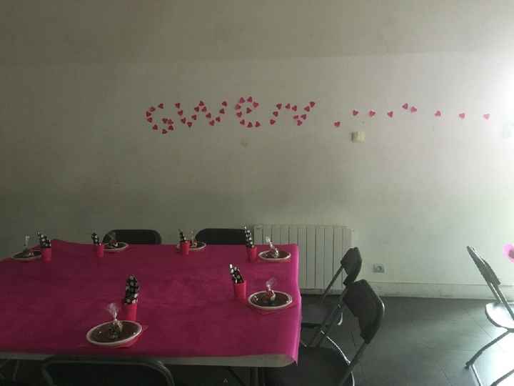 Ma deco de salle de mariage pour mon goûter d honneur - 10