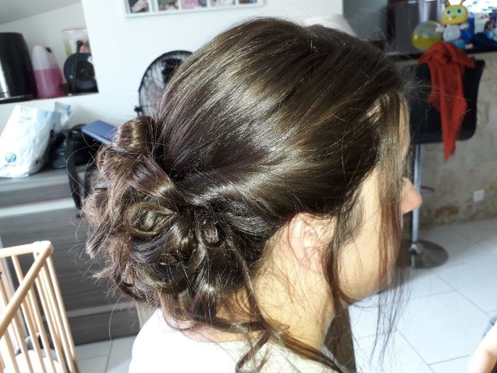 Essai coiffure. - 2