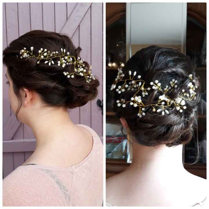 Essai Coiffure et Maquillage. - 2