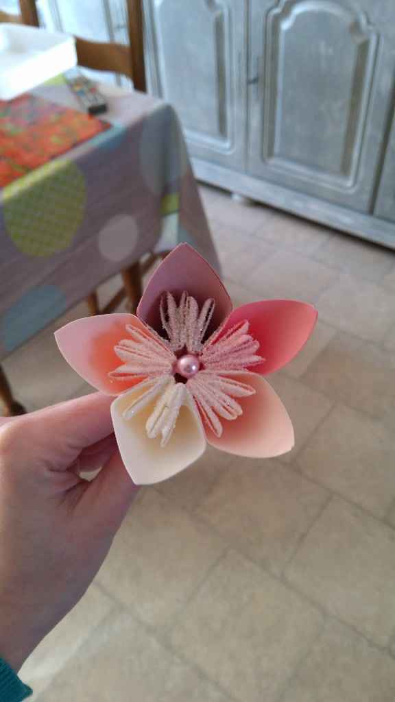 Fleurs origami - 1