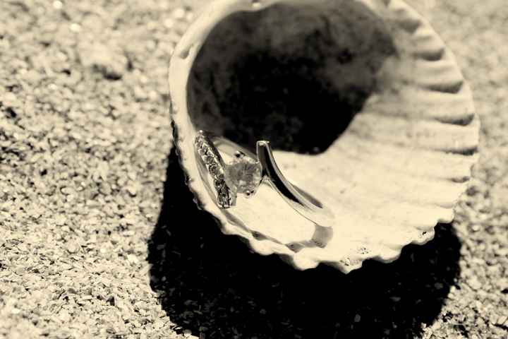 bague de fiancaille...