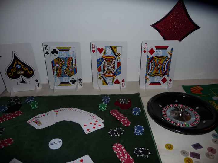 coin table de jeu detail