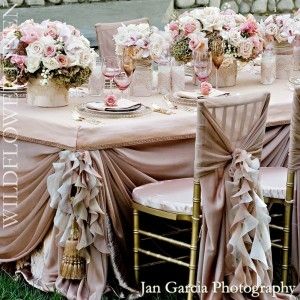 dressage de table