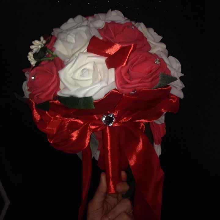 vue de l intérieur du bouquet :) ma fille a adoré le coeur lol 