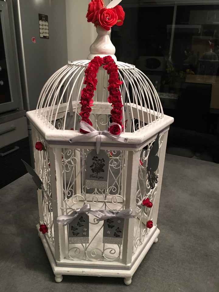 Montrez moi vos urnes de mariage cage à oiseaux!!!! - 1