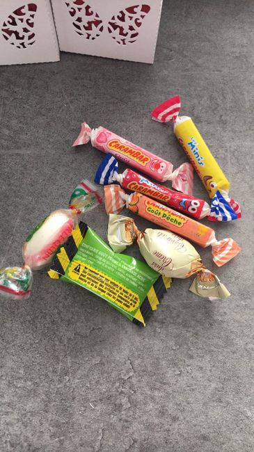 Serviettes et boîtes à dragées ... enfin presque 😜😜 - 6