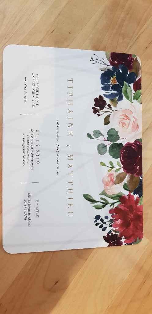 Faire-parts de mariage Cotton Bird - 1