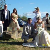 photo de famille avec mes 7 enfants