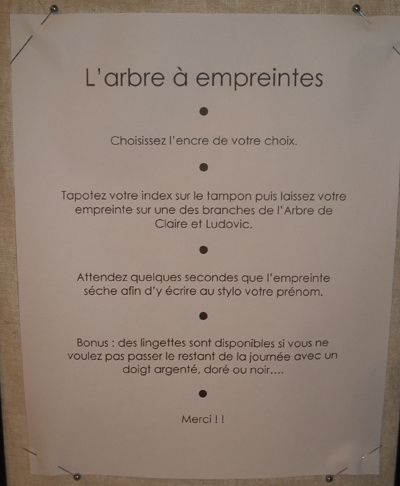 info arbre empreinte