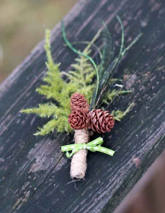 Inspiration Boutonnières pour nos mariés - 6