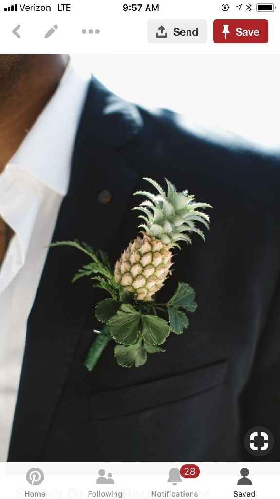 Inspiration Boutonnières pour nos mariés - 9