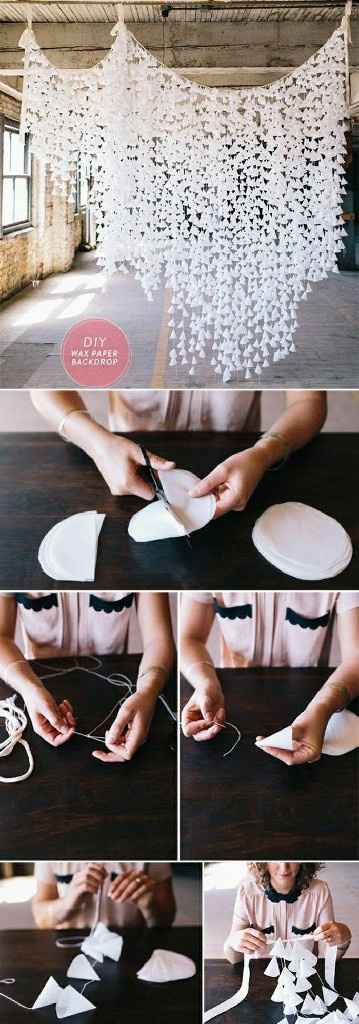 Rideau ou suspension diy - 1