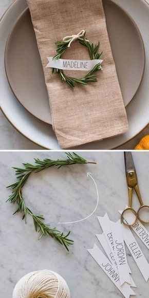 Les Serviettes de table - inspirations - 5