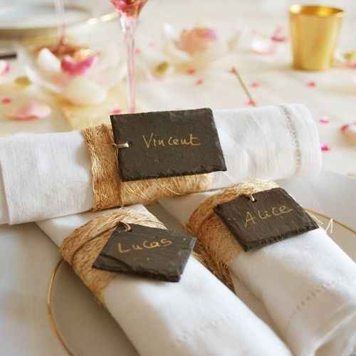 Les Serviettes de table - inspirations - 11