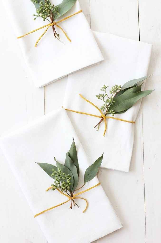 Les Serviettes de table - inspirations - 21