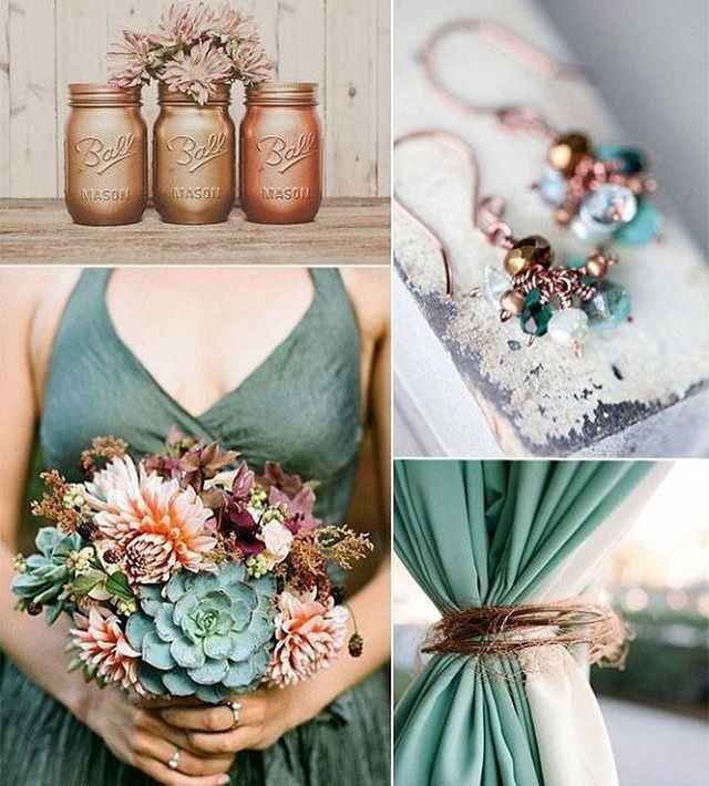 Inspirations : quand le cuivre épouse le vert - 3