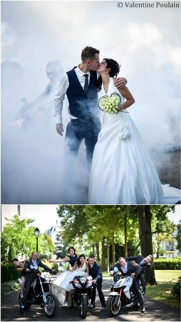 Idées pour un mariage motard et classe 12